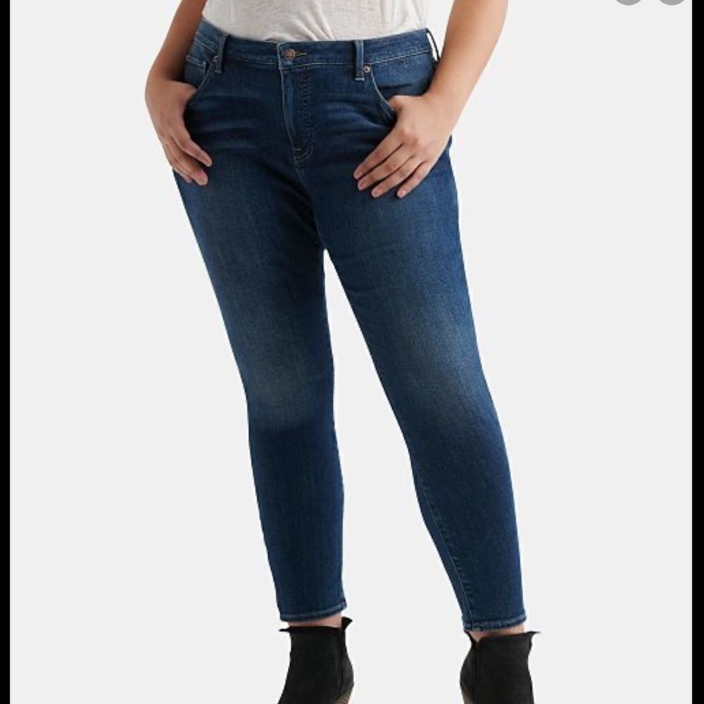 Lucky Brand Lolita Plus Sz Skinny Jeans NWT Sz 24W